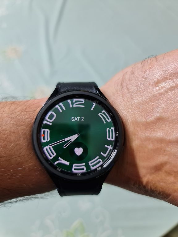 ساعت هوشمند سامسونگ Galaxy Watch6 Classic 47mm با بدنه فولاد ضدزنگ، صفحه نمایش Super AMOLED