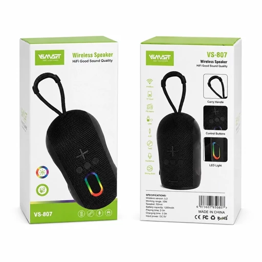 اسپیکر بلوتوثی قابل حمل VSMART مدل VS-807pro