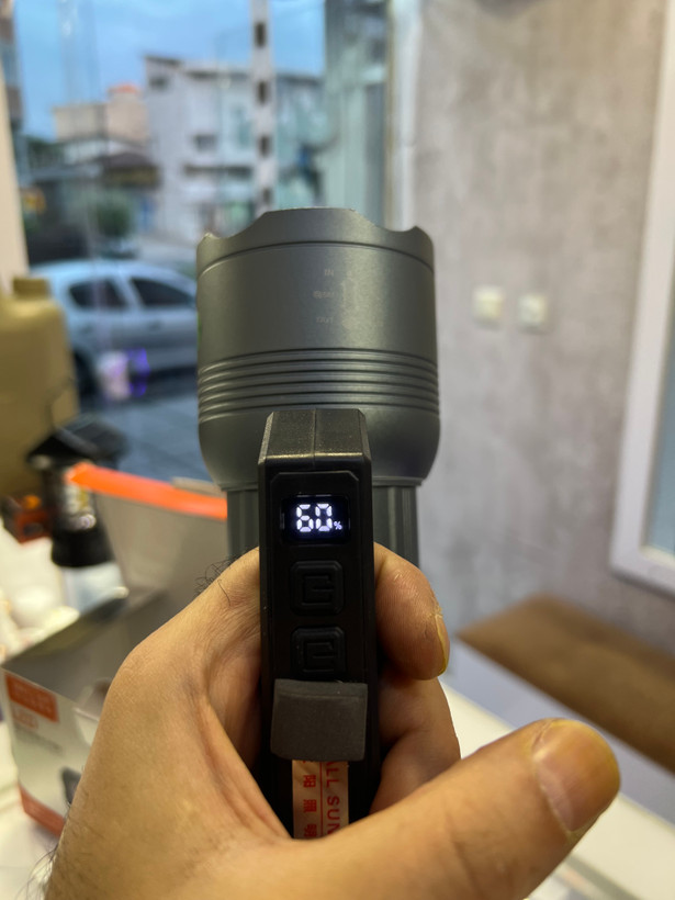نورافکن دستی زوم دار اسمال سان مدل S070