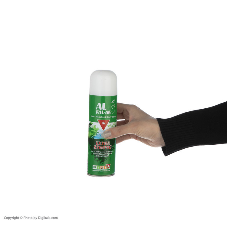 اسپری بدن دور کننده حشرات الفرار مدل EPicode-200 با حجم 200 میلیلیتر، حاوی 20% DEET، محافظت تا 10 ساعت، با فرمول پیشرفته، رایحه مطبوع، بدون حساسیت، مناسب برای انواع پوست، بزرگسالان و کودکان بالای 3 سال